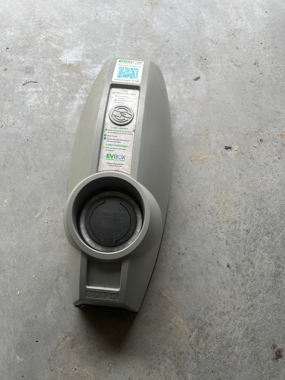 EVBox Laadpaal met energiemeter en kaartlezer, Ophalen, Gebruikt, Laadpaal