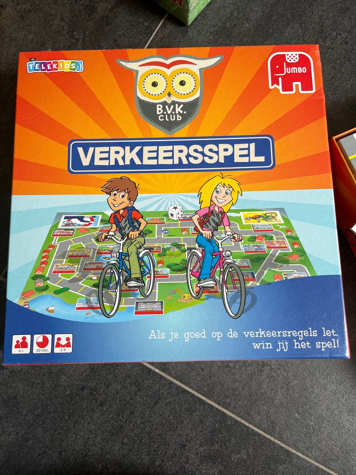 Jumbo B.V.K. Club Verkeersspel - Leer de verkeersregels!, Een of twee spelers, Ophalen of Verzenden, Nieuw