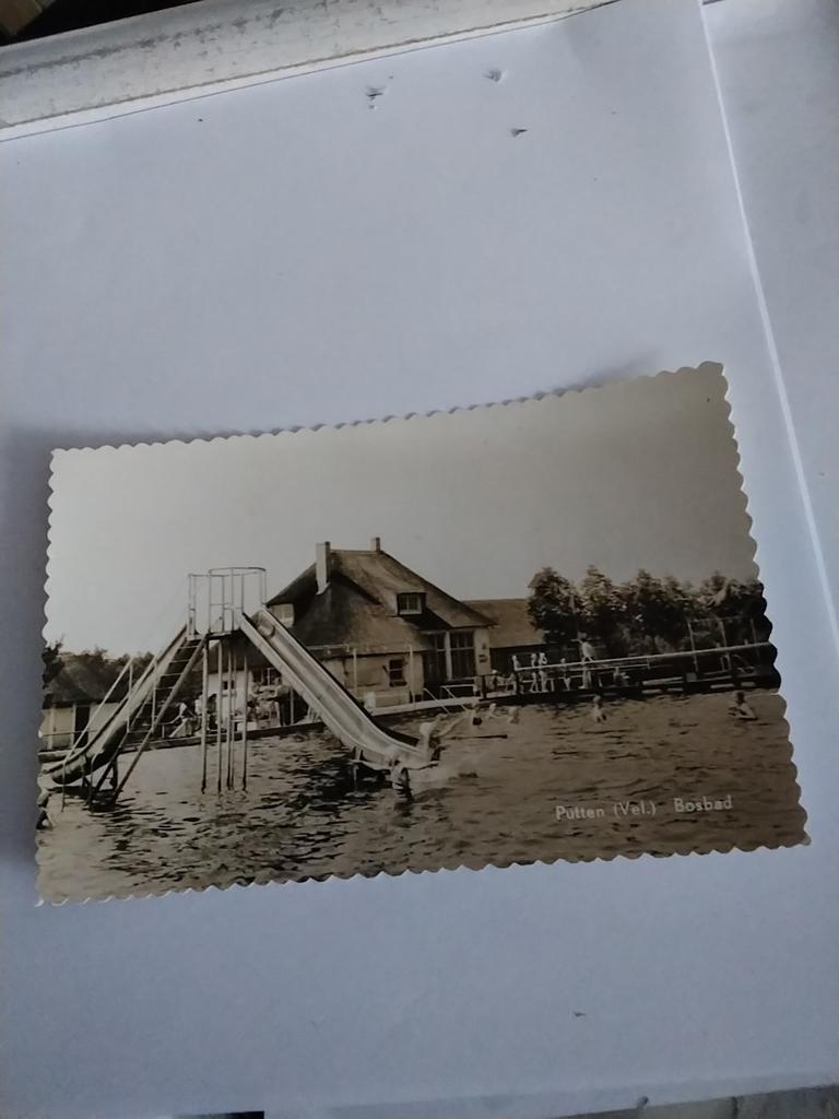 PUTTEN. (VEL.)  BOSBAD, Ophalen of Verzenden, Voor 1920, Gelderland