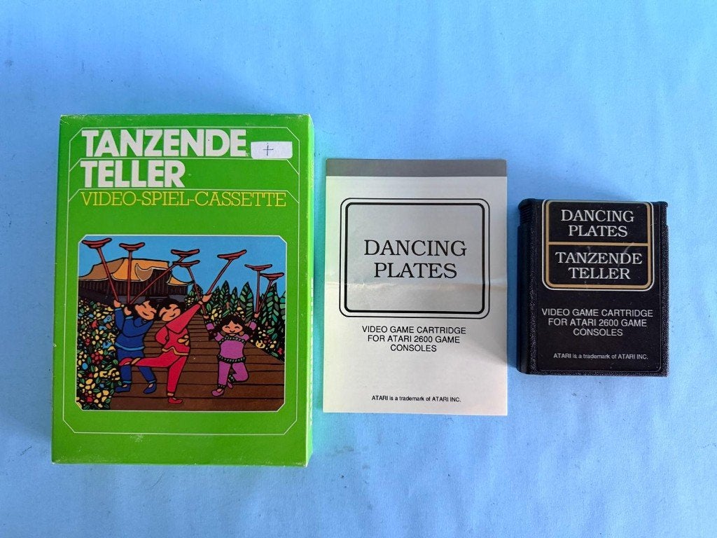 Tanzende Teller (Atari 2600), Spelcomputers en Games, Gebruikt, 1 speler, Ophalen of Verzenden, Atari 2600