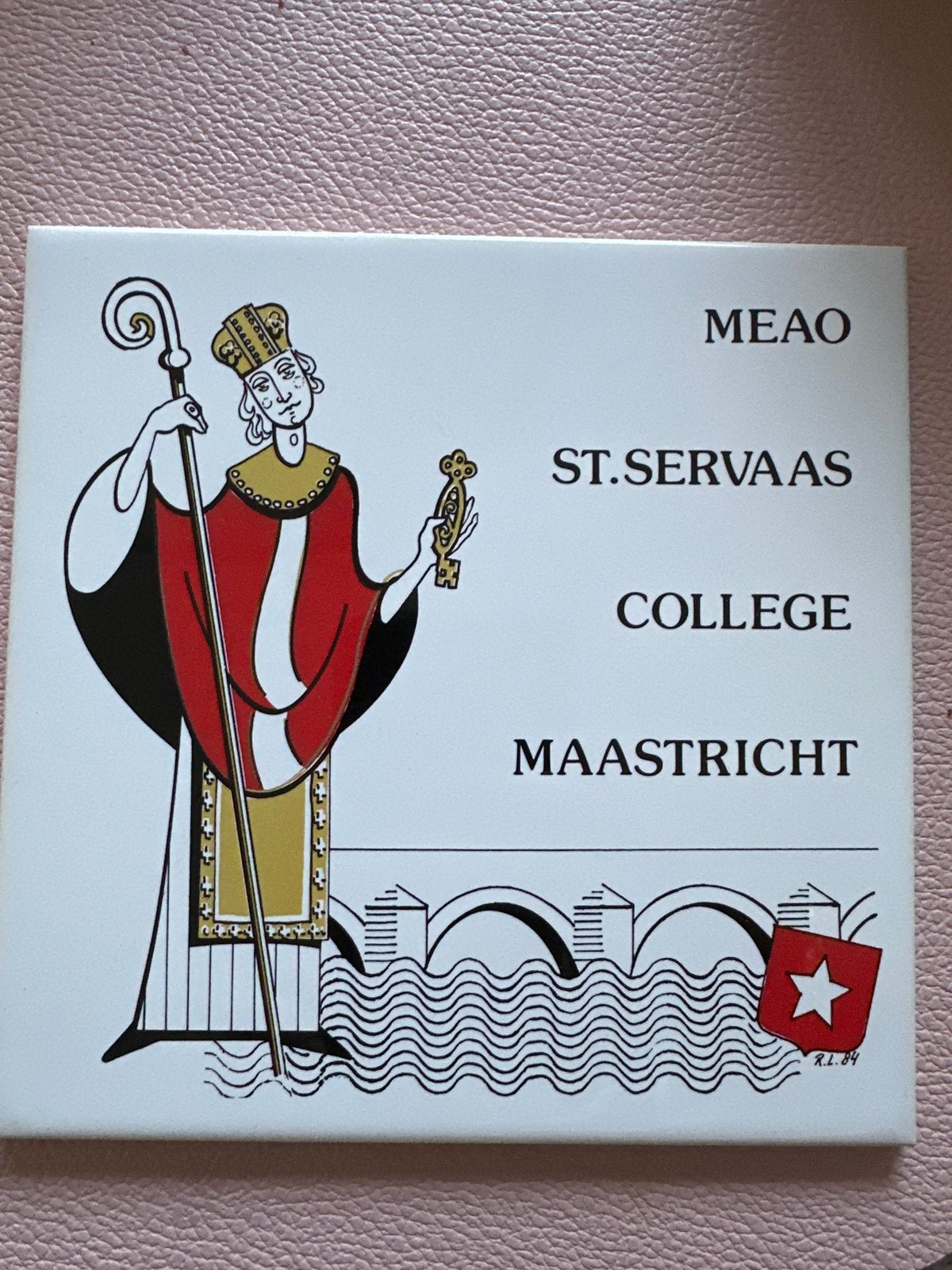 Tegel St. Servaas College Maastricht, Ophalen of Verzenden