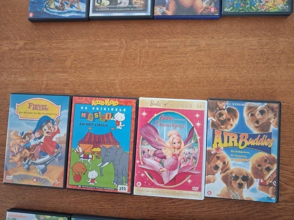 VERSCHILLENDE KINDEREN DVD,S VOOR DE ALLER KLEINSTE, Alle leeftijden, Ophalen of Verzenden, Zo goed als nieuw, Overige typen