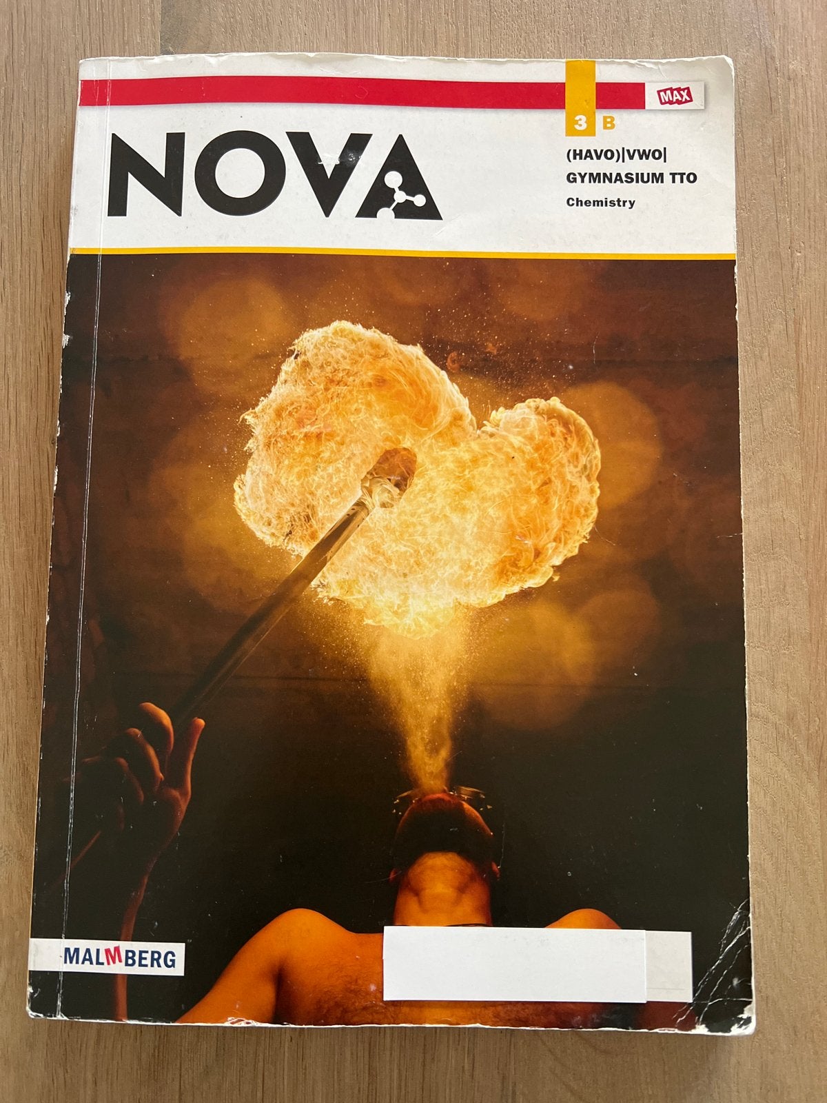 Nova Scheikunde 3B HAVO/VWO Gymnasium TTO Chemistry, Boeken, Ophalen of Verzenden, Gelezen, HAVO, Scheikunde