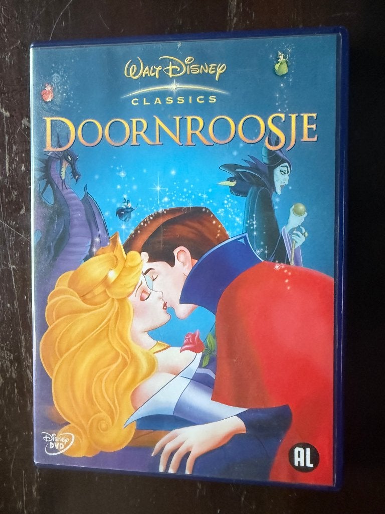 Walt Disney Doornroosje DVD, Europees, Tekenfilm, Alle leeftijden, Nederlands