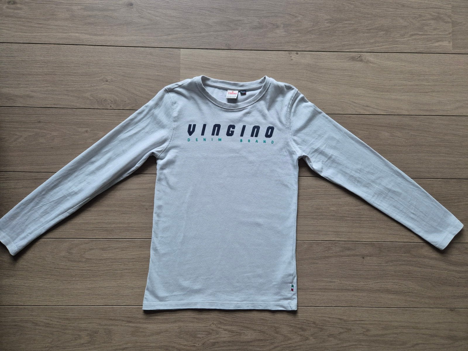 Vingino longsleeve shirt mt 140, Kinderen en Baby's, Kinderkleding | Maat 140, Ophalen of Verzenden, Jongen, Shirt of Longsleeve