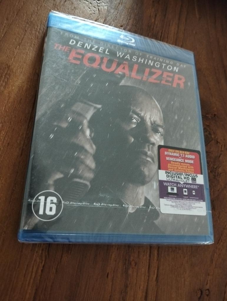 SEALED Blu Ray The Equalizer NLO Denzel Washington, Cd's en Dvd's, Blu-ray, Ophalen of Verzenden, Nieuw in verpakking, Actie
