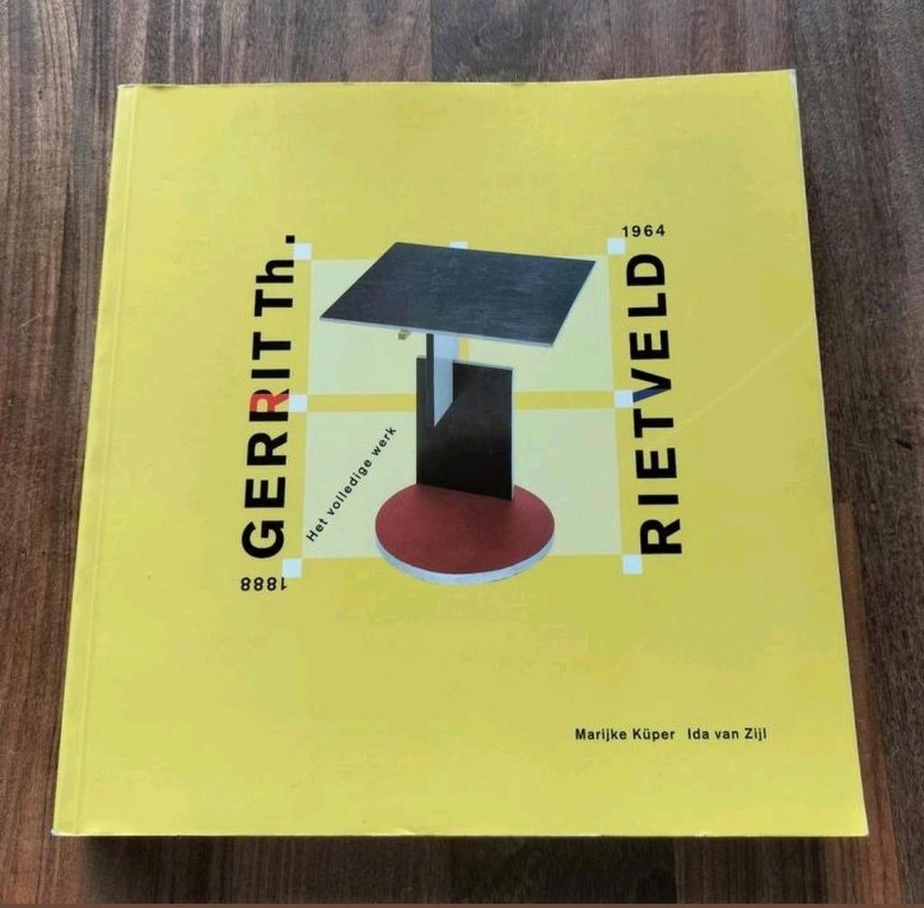 Monografie architect Gerrit Rietveld - Het volledige werk, Gelezen, Architecten, Marijke Küper, Ida van Zijl, Ophalen of Verzenden