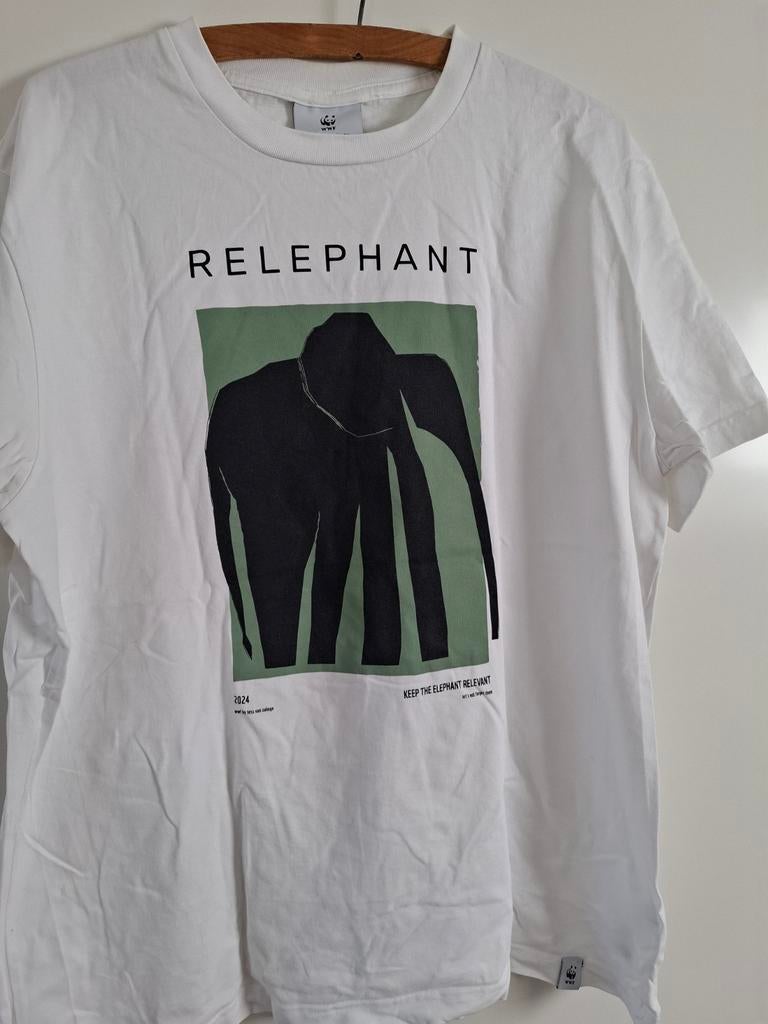 WNF Relephant T-shirt 2024 - Nieuw, Ophalen of Verzenden, Nieuw, Wit, WNF