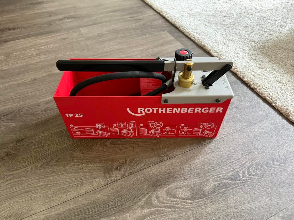 Rothenberger TP 25 Perspomp - Nieuwstaat, Doe-het-zelf en Verbouw, Gereedschap | Overige machines, Ophalen of Verzenden, Nieuw