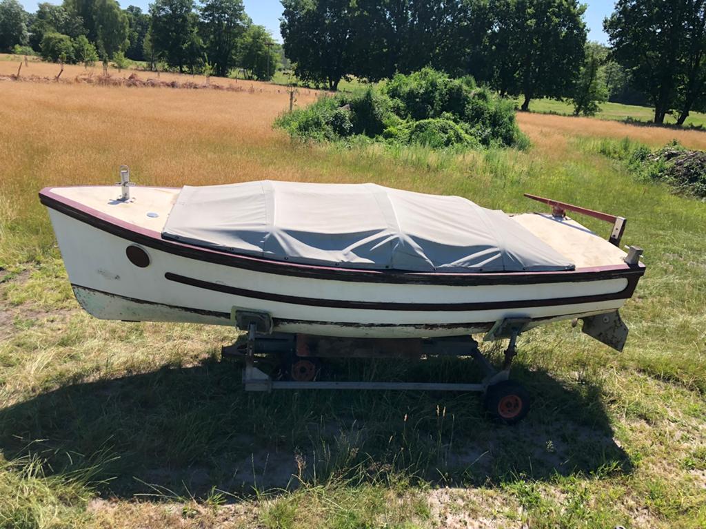 Sloep polyester, Watersport en Boten, Motorboten en Motorjachten, Sloep, Ophalen, Polyester, Geen motor