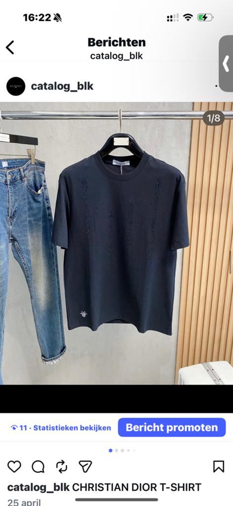 DIOR T SHIRT, Kleding | Heren, Overige Herenkleding, Ophalen of Verzenden, Zo goed als nieuw