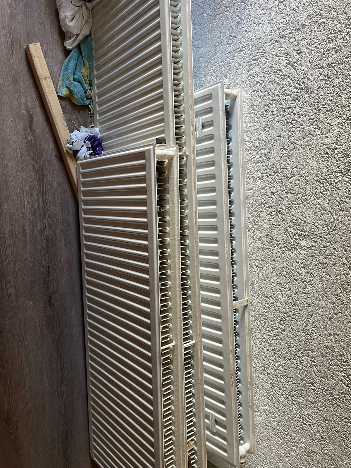 3 radiatoren te koop, Ophalen, Gebruikt, Radiator, 30 tot 80 cm