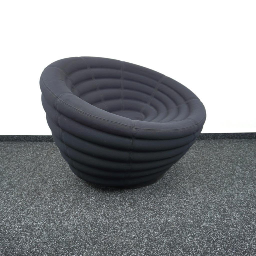 HAY Blow Design Fauteuils | Zwart | Ronde Fauteuil | Stoelen, Gebruikt, -, -, 75 tot 100 cm
