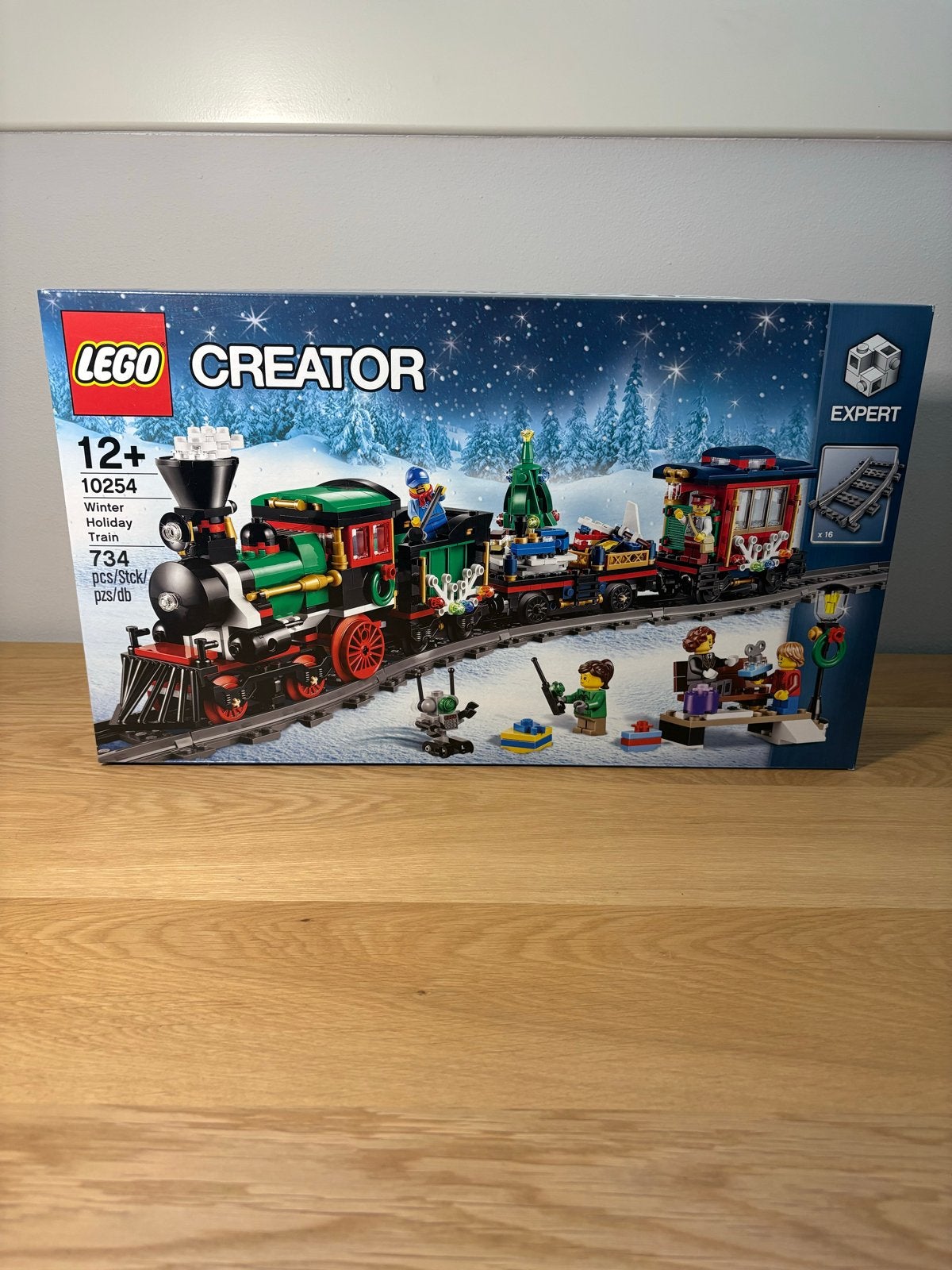 LEGO Creator Expert 10254 Winter Holiday Train Nieuw, Kinderen en Baby's, Speelgoed | Duplo en Lego, Ophalen, Lego, Nieuw, Inclusief doos