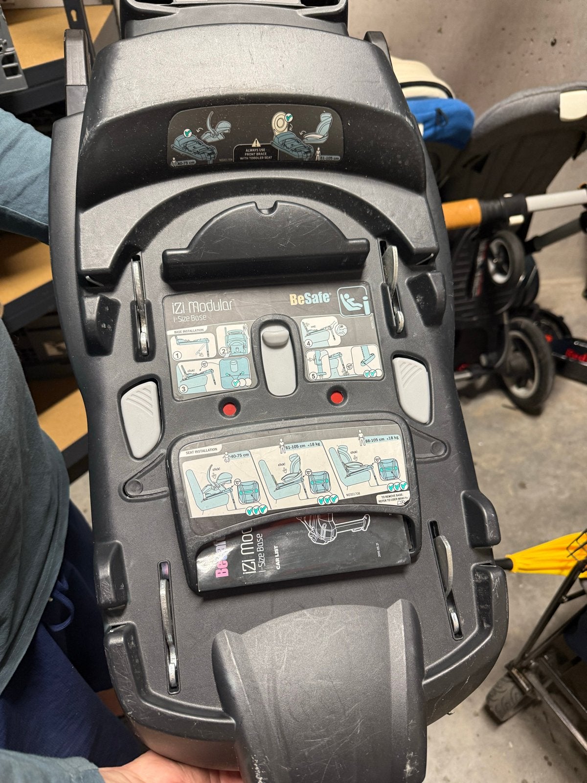 Stokke iZi Modular i-Size Base by BeSafe Isofix, Gebruikt, 0 t/m 18 kg, Isofix, Ophalen