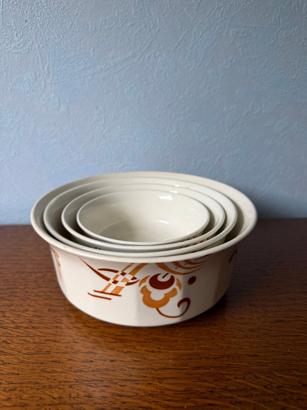 Oude nestschalen Petrus Regout (oud), Antiek en Kunst, Ophalen of Verzenden
