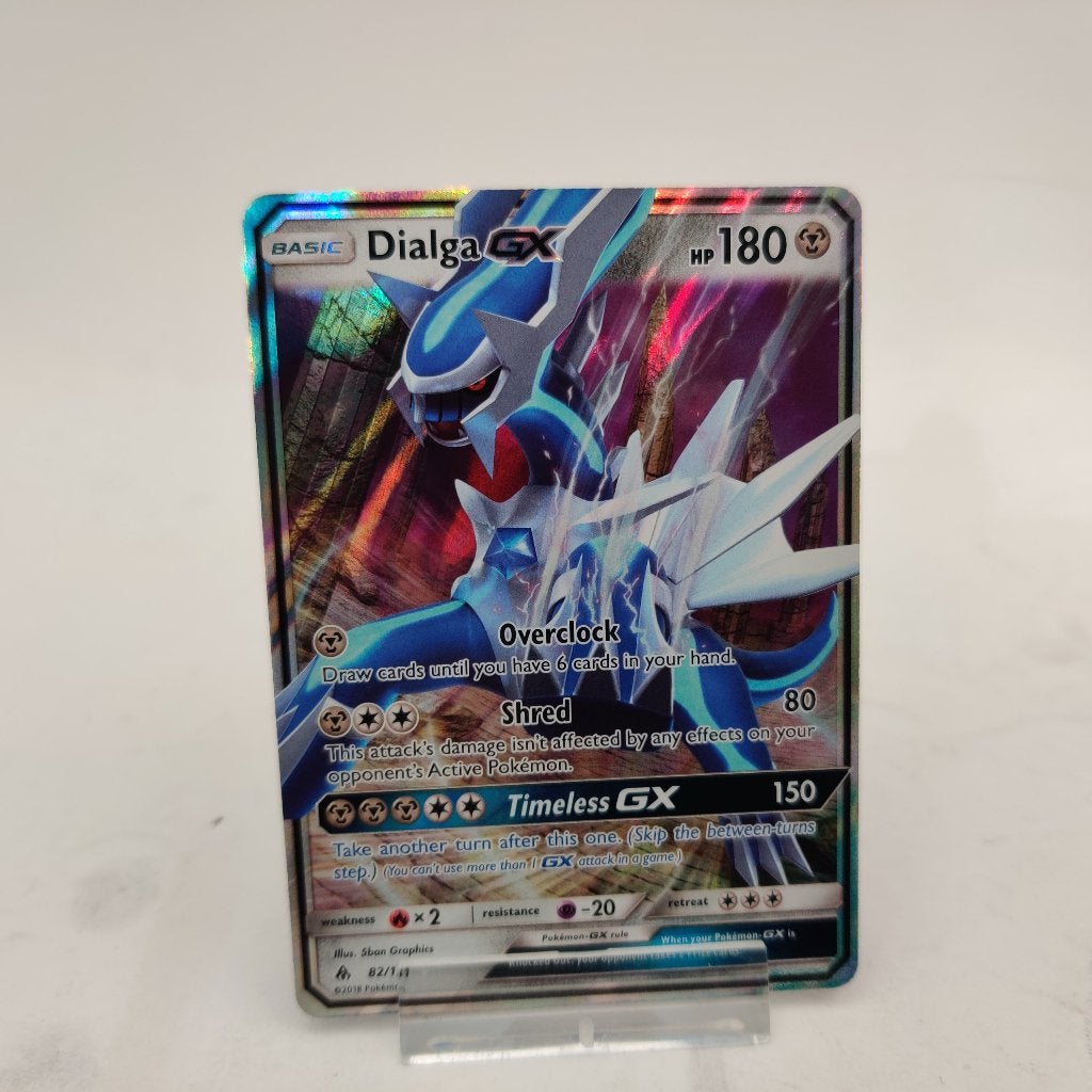 Pokemon Dialga GX (UPR 100) nu voor €19.99, Ophalen of Verzenden, Zo goed als nieuw