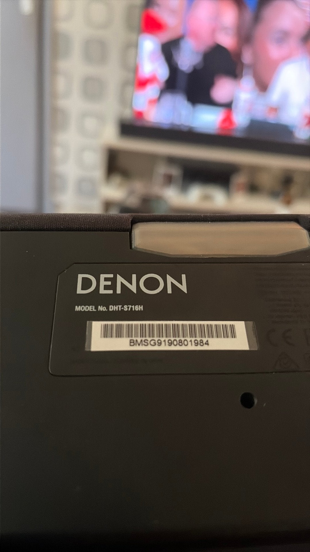 Denon DHT s716 H soundbare ( top ), Ophalen of Verzenden, Zo goed als nieuw