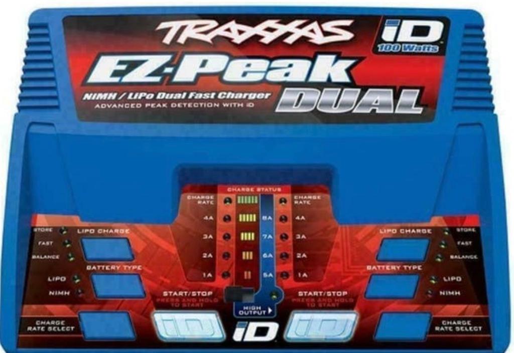 Traxxas EZ-Peak Dual Lader - NiMH/LiPo Snellader, Ophalen of Verzenden, Zo goed als nieuw, Onderdeel