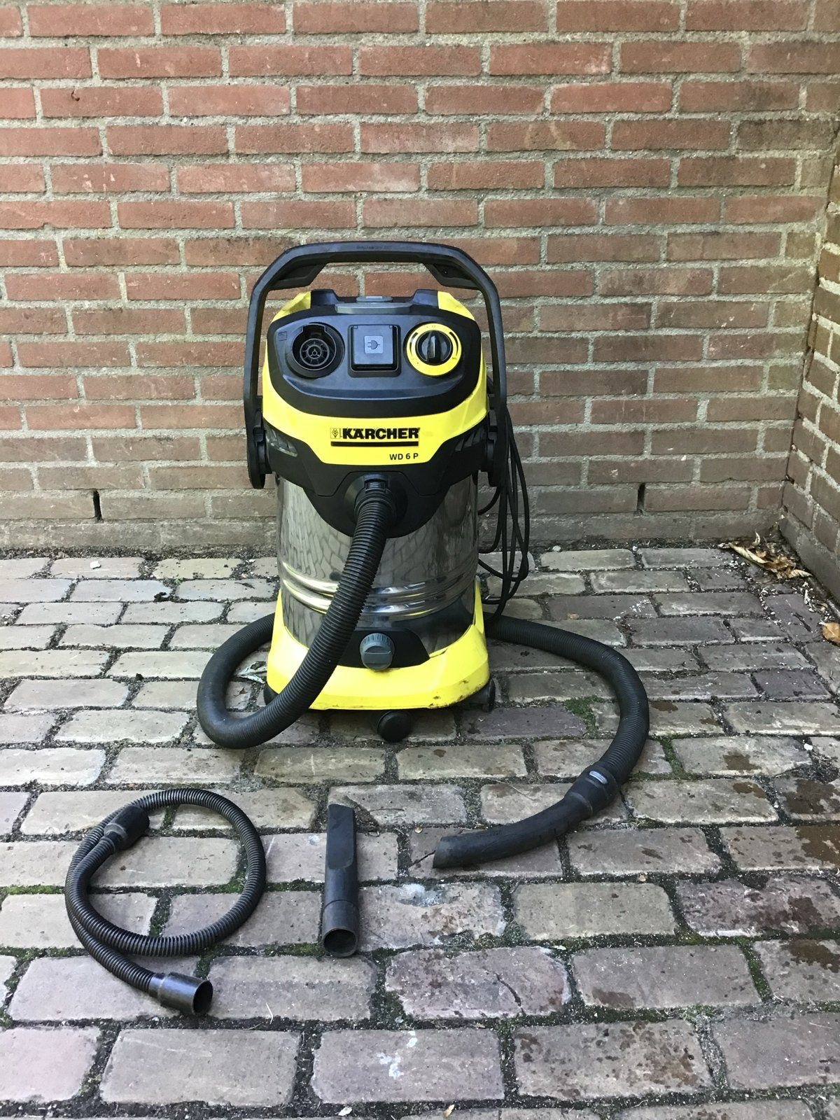 Kärcher WD 6 P Premium Nat-/Droogzuiger, Ophalen, Inclusief accessoires, Gebruikt, Kärcher