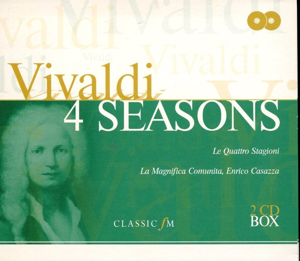 Antonio Vivaldi 4 Seasons / Enrico Cazassa ( 2 cd ), Overige typen, Ophalen of Verzenden, Classicisme, Vivaldi