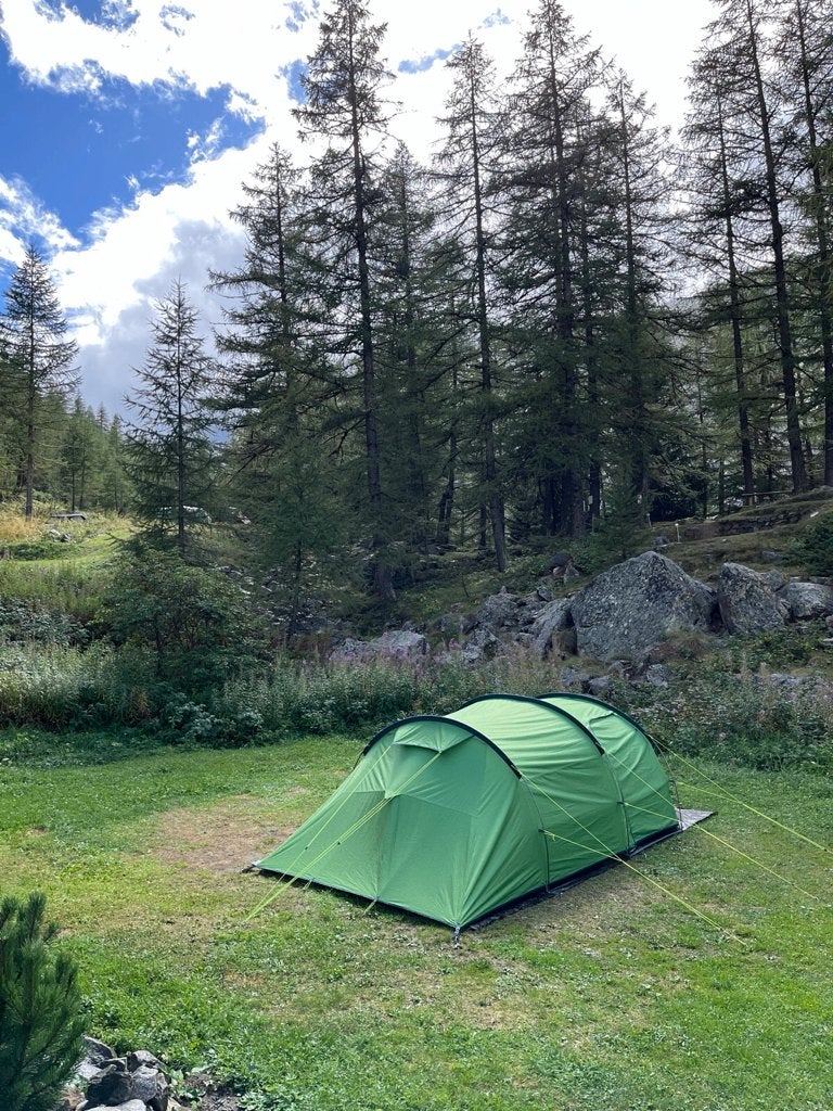 Tunneltent Vango Omega 350, Ophalen, Zo goed als nieuw, Tot en met 3