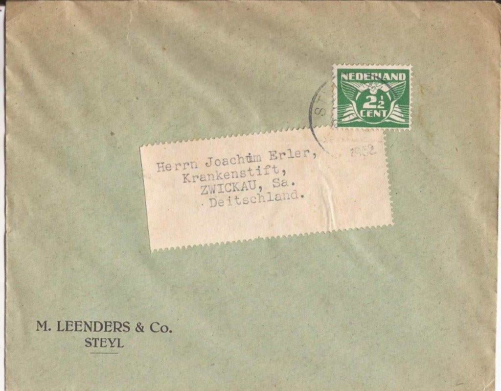 STEYL 1932 M. LEENDERS & Co, Verzamelen, Ophalen of Verzenden, 1920 tot 1940, Gelopen, Limburg