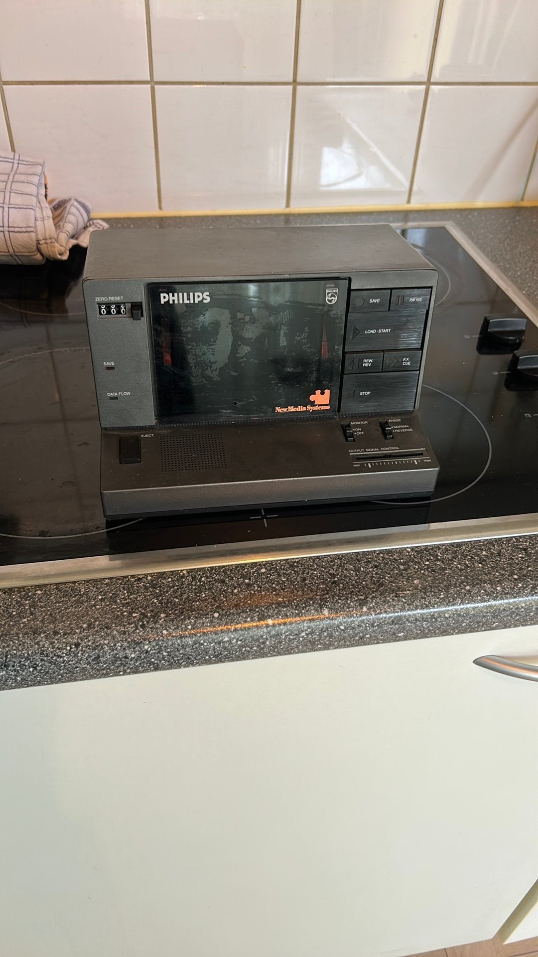 Philips NMS 1515 MSX Automatic Data Recorder Vintage, Ophalen of Verzenden, Huis en Inrichting