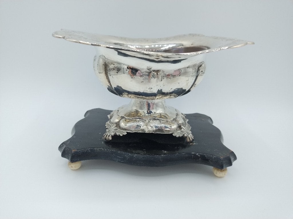 Zilveren pijpkomfoor, C.J. Brunings uit Joure, 1863, Antiek en Kunst, Verzenden, Zilver