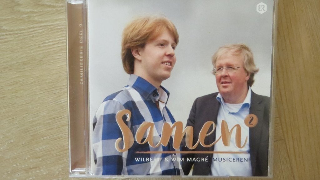 Cd orgel en piano: Samen, Wilbert en Wim Magre musiceren, Ophalen of Verzenden, Zo goed als nieuw, Gospel