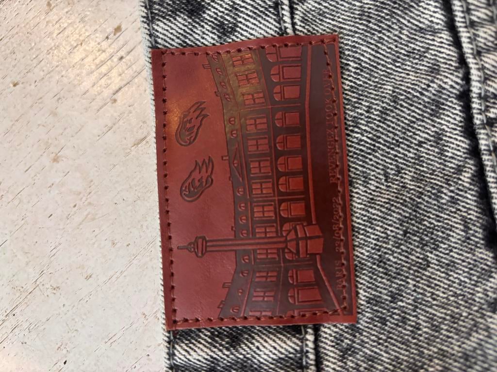 Revengex Jeans - Zwart/Grijs maat S/32, Overige merken, Leer, Nieuw, Ophalen of Verzenden