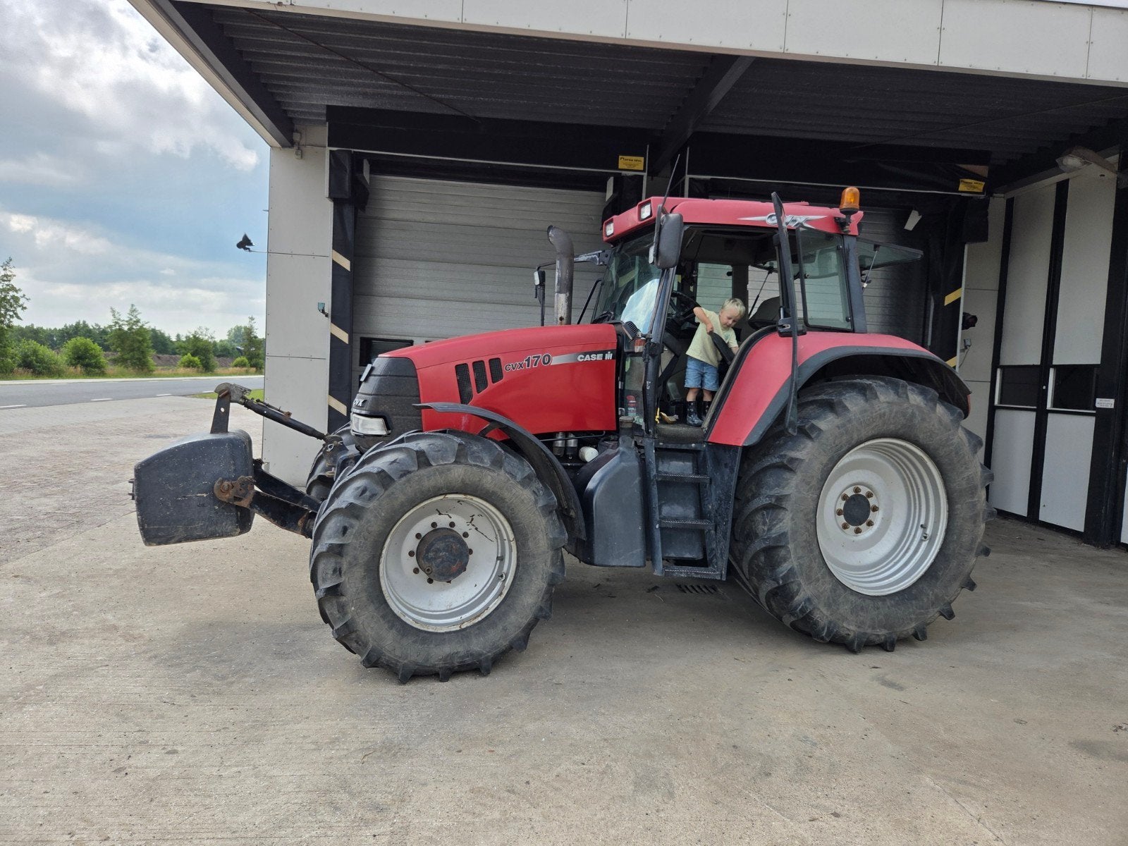 Case IH CVX170 Tractor met 12640 draaiuren, Gebruikt, 2500 tot 5000, Case IH, Ophalen of Verzenden