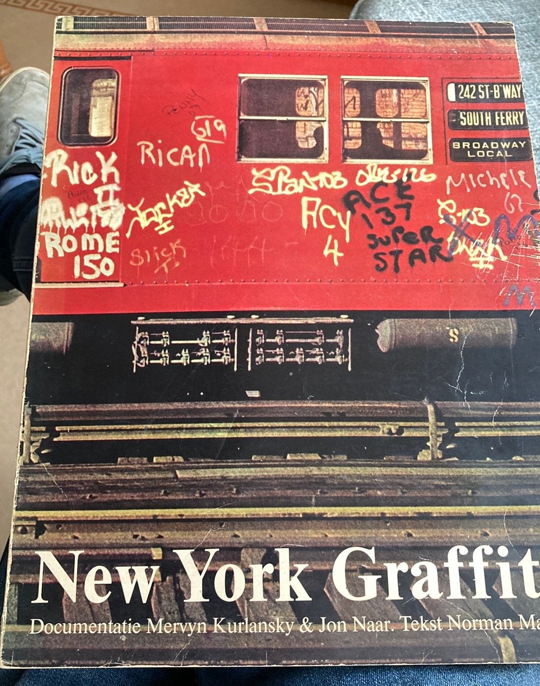 New York Graffiti Boek - Jon Naar & Mervyn Kurlansky, Boeken, Kunst en Cultuur | Fotografie en Design, Ophalen of Verzenden, Gelezen