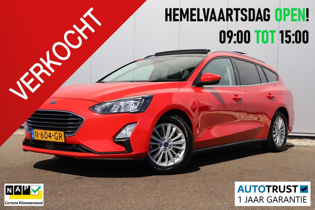 Ford Focus Wagon 1.0 EcoBoost Hybrid Titanium X Business Pan, Auto's, Ford, Bedrijf, Te koop, Focus, ABS, Achteruitrijcamera, Airbags
