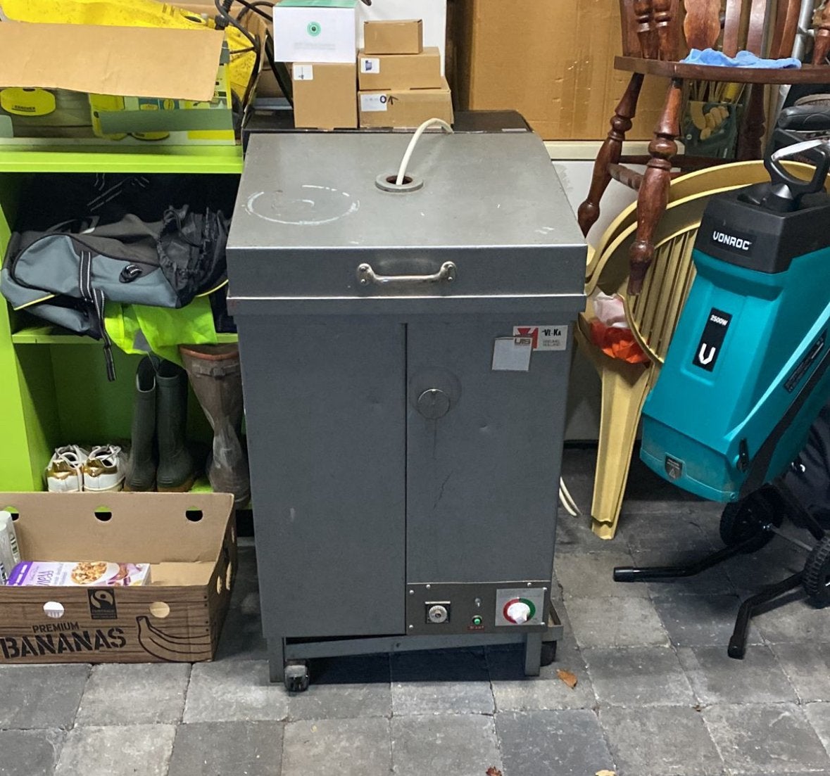 Oude keramiek oven, Witgoed en Apparatuur, Ovens, Ophalen, Gebruikt, Minder dan 45 cm