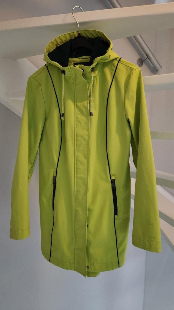 Neon Geel/Groen Waterdicht Winddicht Zomerjasje, Ophalen of Verzenden, Gedragen, Maat 38/40 (M), Geel