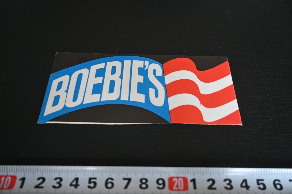sticker BOEBIE'S, Ophalen of Verzenden, Zo goed als nieuw