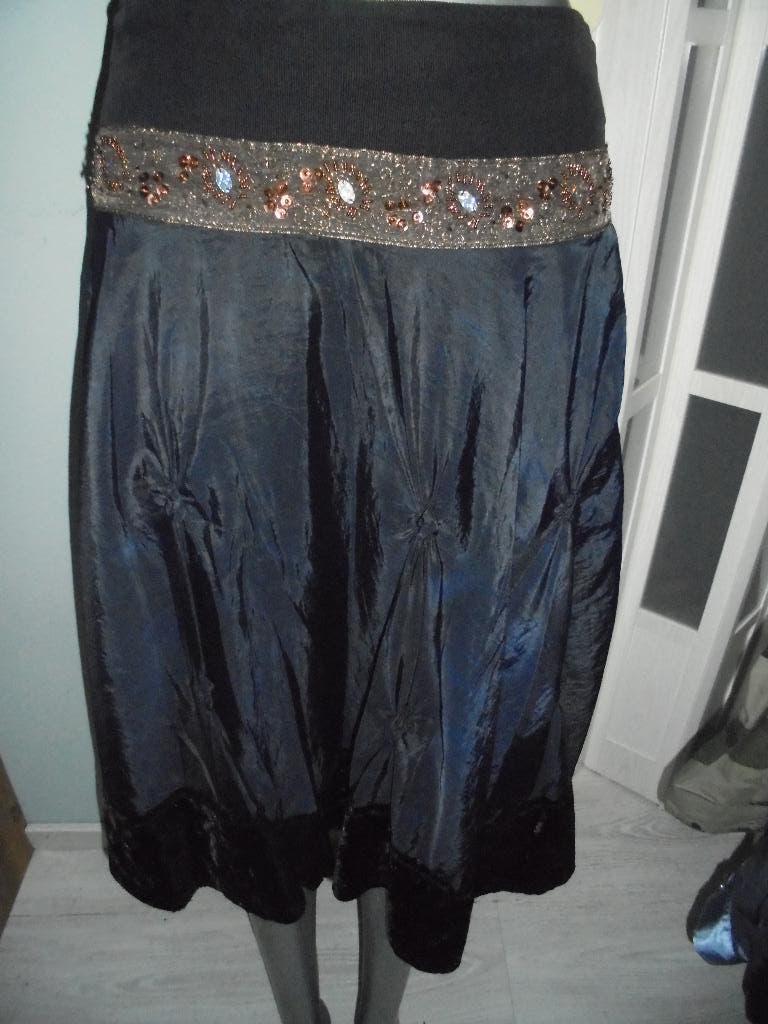 prachtige rok Boheme van Nana Baila mt 38 zwart, Maat 38/40 (M), Boheme van Nana Baila, Zwart, Ophalen of Verzenden