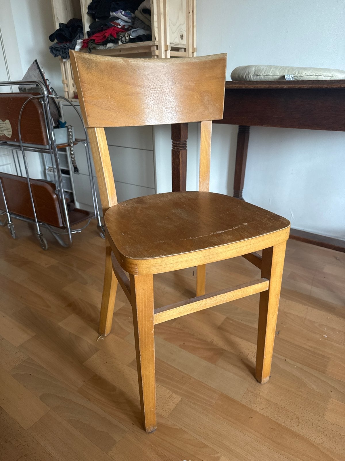 Vintage houten stoel - Klassiek design, Ophalen