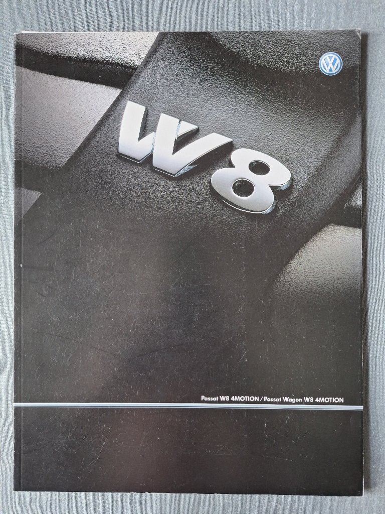 Brochure VW PASSAT W8 4Motion - 2003 Japan, Verzenden, Gelezen, Volkswagen