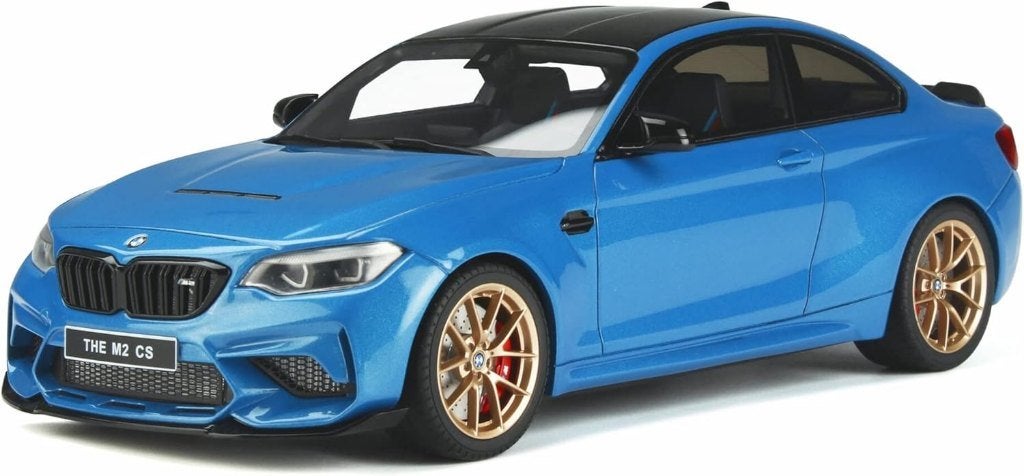 BMW M2 (F22) CS, metallic-blauw - GT Spirit, Ophalen of Verzenden, Nieuw, Auto, Overige merken