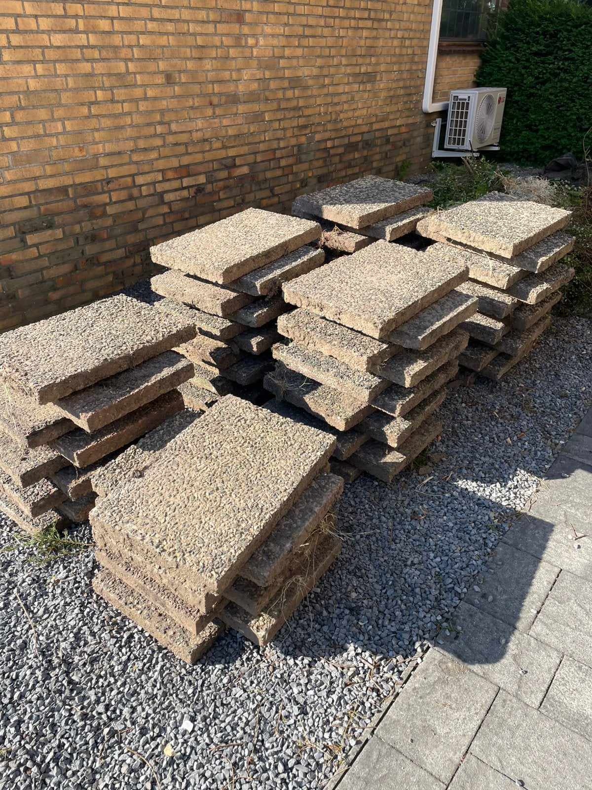 Grindtegels, Tuin en Terras, Ophalen, Zo goed als nieuw, Overige materialen