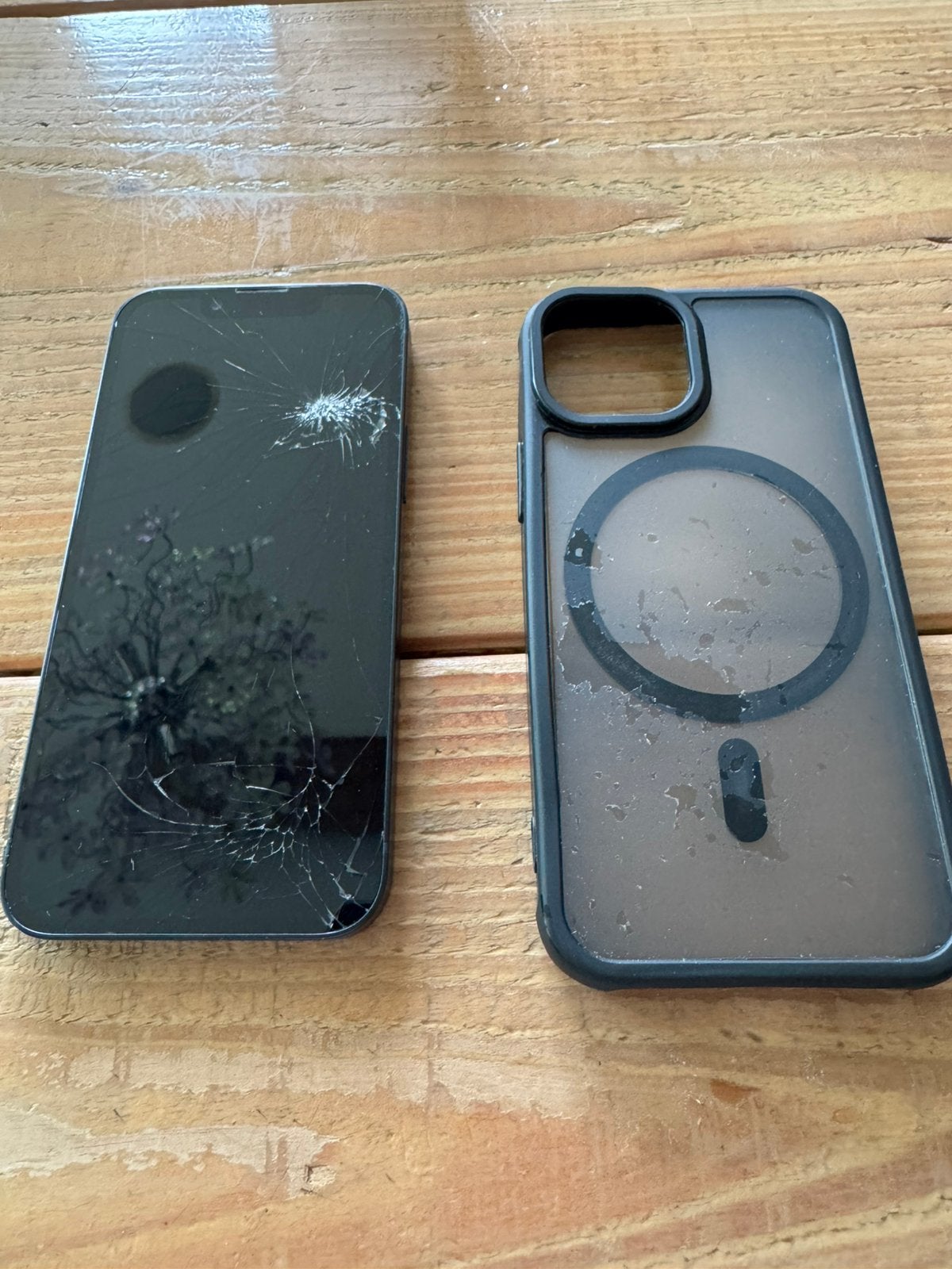 iphone 13 mini 128gb scherm gebarsten, Telecommunicatie, Ophalen of Verzenden, Zo goed als nieuw, IPhone 13 mini