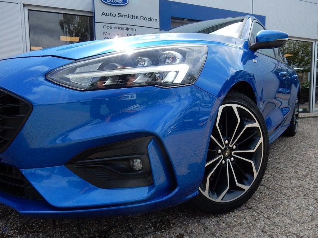 Ford Focus 1.5 182PK EcoBoost ST Line Business | RVS by EPS, Stof, 181 pk, Blauw, Origineel Nederlands
