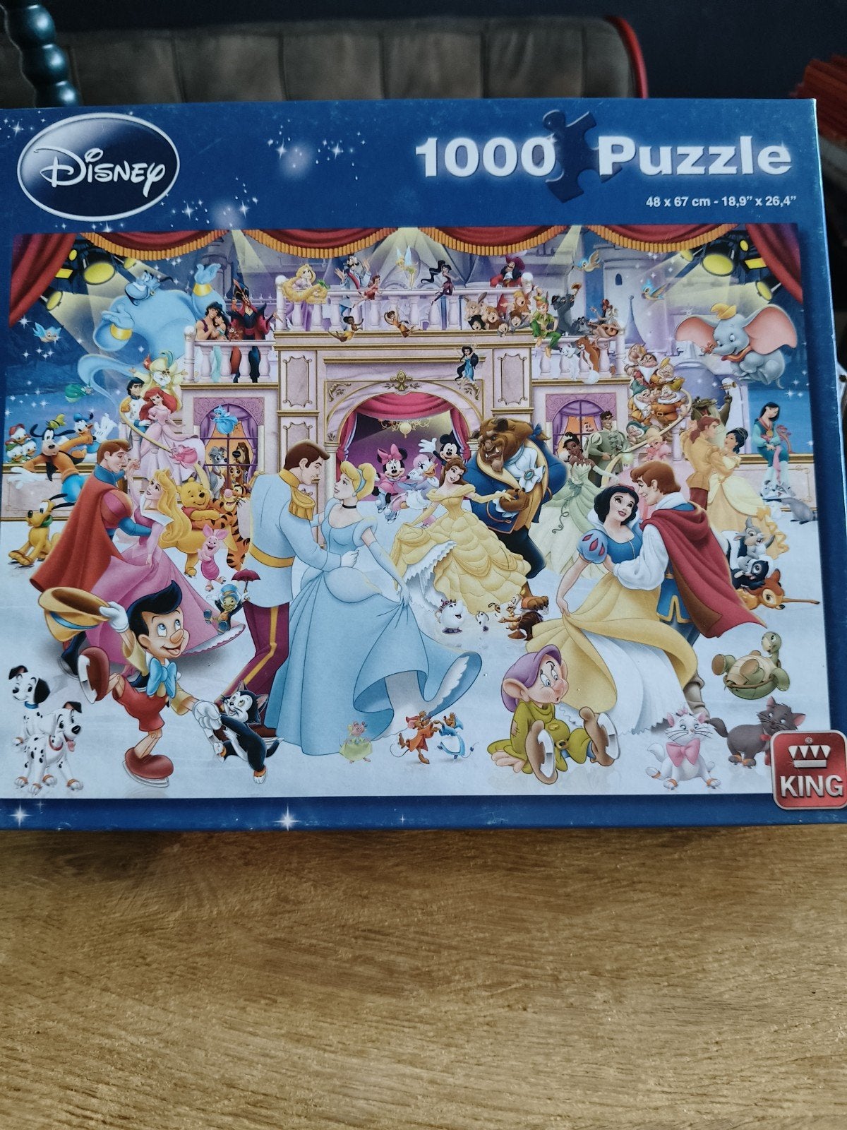 Nieuw in folie! King Disney Holiday on Ice Puzzel – 1000 stu, Ophalen of Verzenden, 500 t/m 1500 stukjes, Nieuw, Legpuzzel