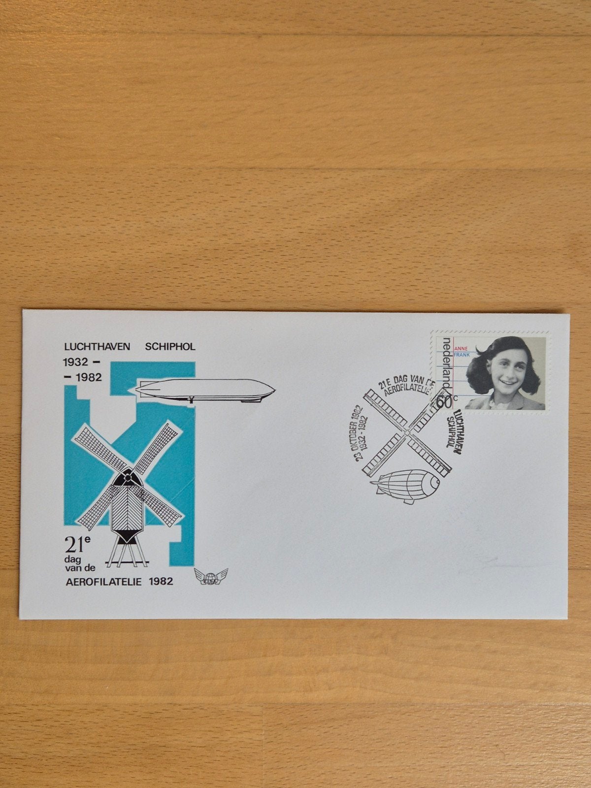 Envelop luchtvaart Schiphol, Ophalen of Verzenden, Envelop