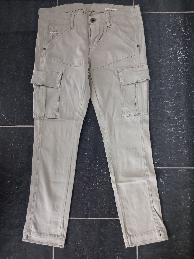 G-star Raw 7/8 broek kleur beige maat 30 spiksplinternieuw!!, Maat 38/40 (M), Beige, Nieuw, Ophalen of Verzenden