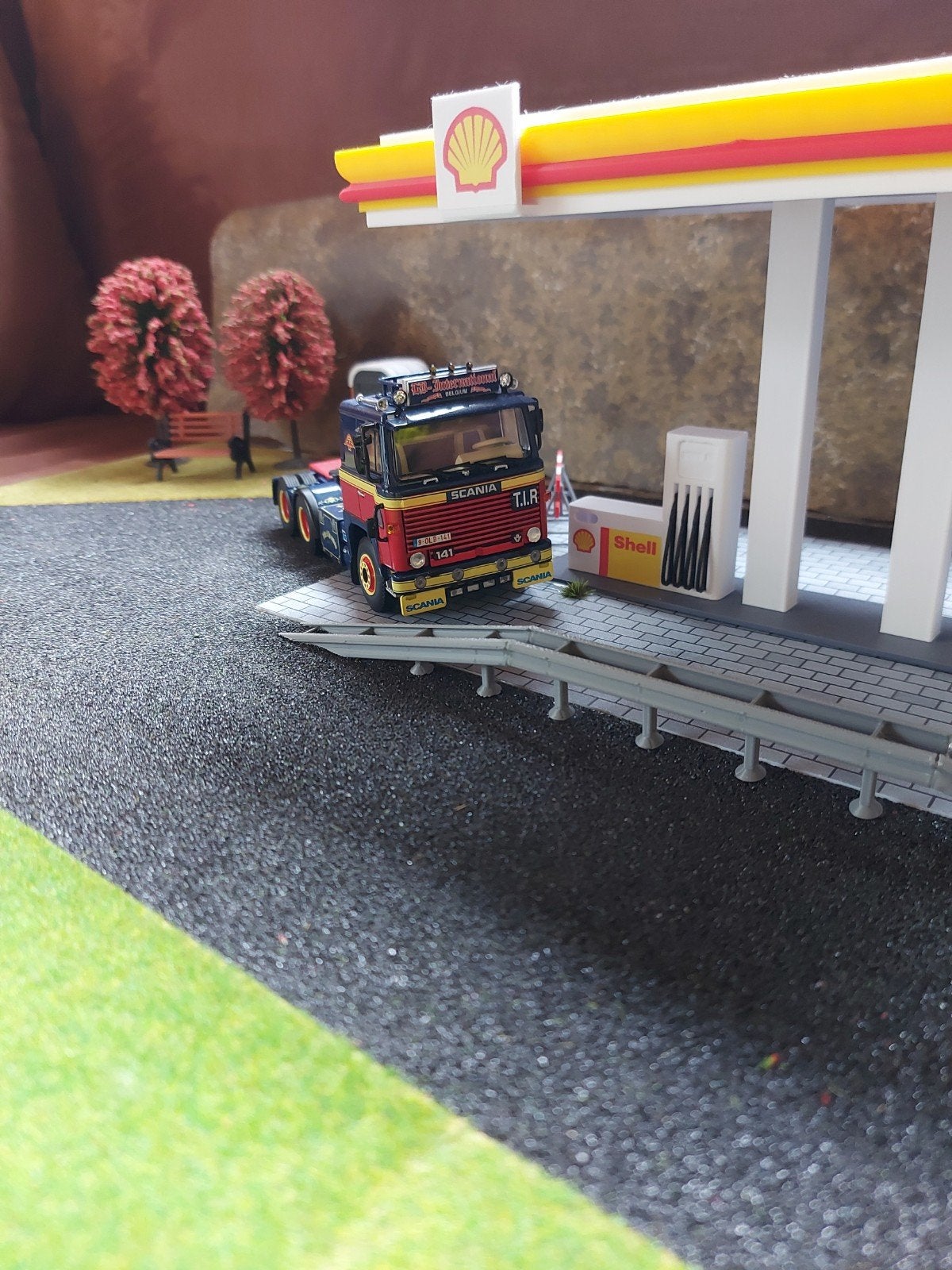 Wsi scania 1 serie lb belgium, Hobby en Vrije tijd, Modelauto's | 1:50, Ophalen of Verzenden, Zo goed als nieuw, Bus of Vrachtwagen