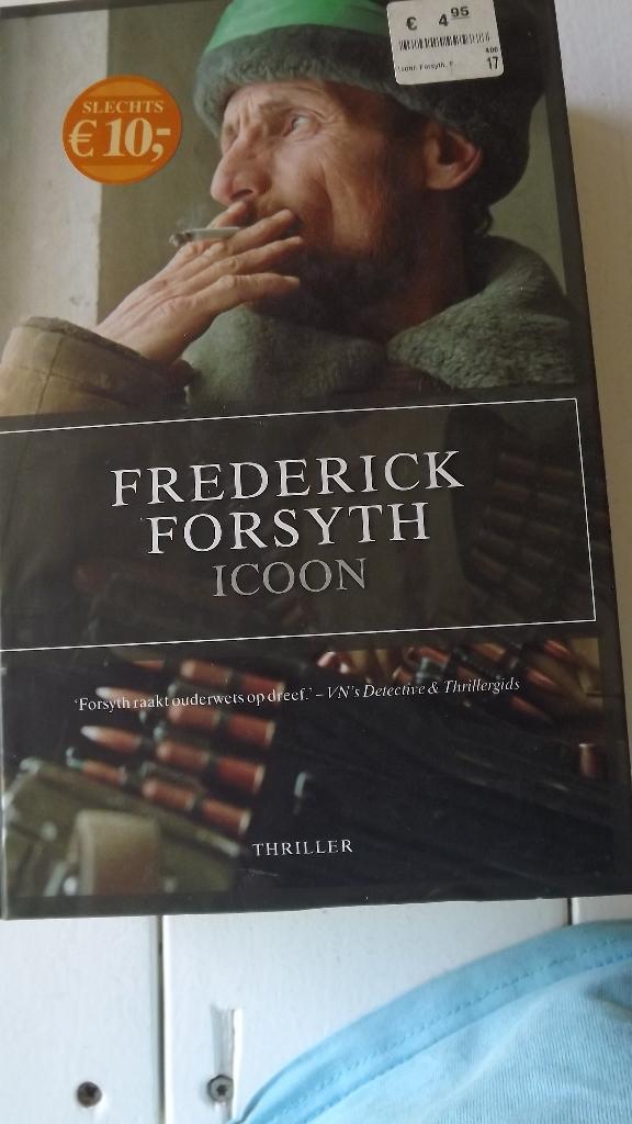 Icoon Frederick Forsyth, Ophalen of Verzenden, Zo goed als nieuw