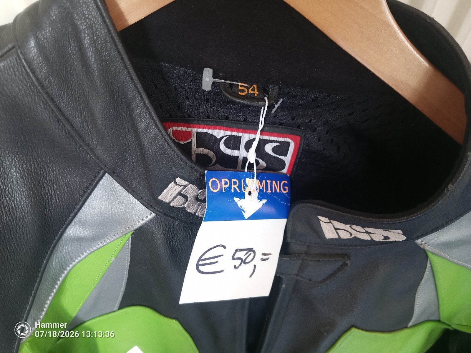 iXS leren motorjas - Oud model, nieuwstaat, Ophalen, Heren, Jas | leer, Nieuw zonder kaartje